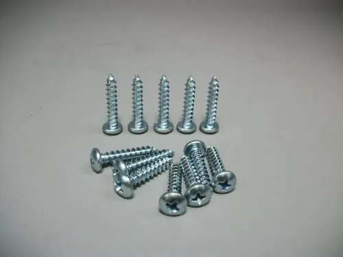 Kit de matériel pour haut-parleurs, paquet de 12 vis à tôle n° 10 x 1"