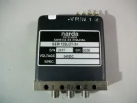 Narda SEM123LDT-24 Coaxial RF Switch 24 VDC - Used