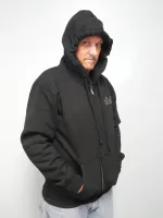 DISH® SHOWTIME® Black Zip-up Hoodie Sz: Medium