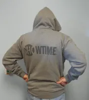 DISH® SHOWTIME® Gray Zip-up Hoodie Sz: Small