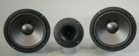 High End Center Channel Kit 6.5" ESS Woofers Cerwin Vega Horn Tweeter 2 Way Design